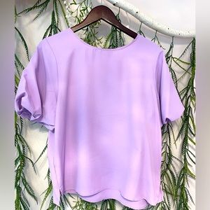 Vince Camuto Lavender top, flowy. Brand new, with tags